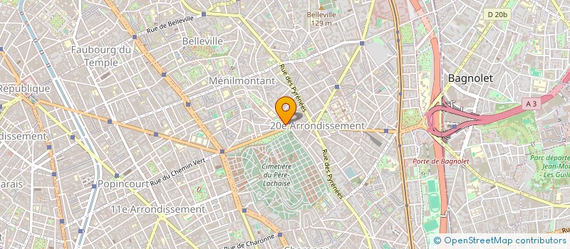 localisation de l'entreprise CAFE MARTIN  PARIS