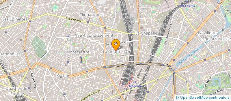 localisation de l'entreprise CAFE MAURICET  PARIS