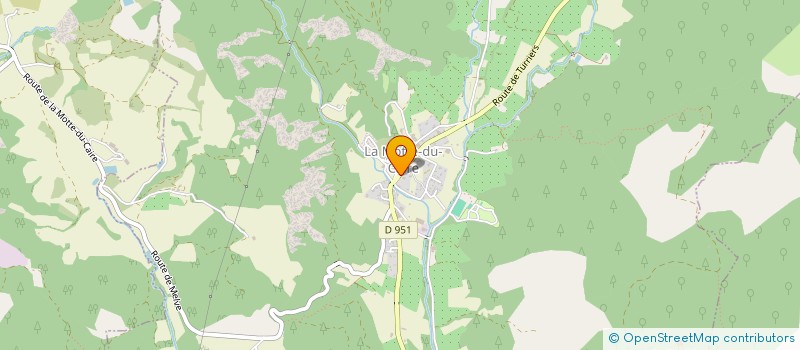 localisation de l'entreprise CAFE MOTTOIS  LA MOTTE-DU-CAIRE