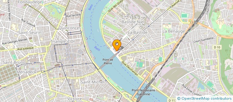 localisation de l'entreprise CAFE MUNDO  BORDEAUX