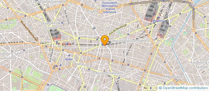 localisation de l'entreprise CAFE NOIR BAR BRASSERIE  PARIS