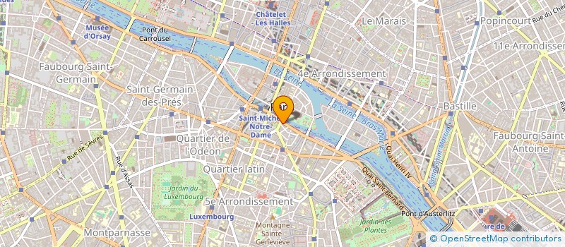 localisation de l'entreprise CAFE NOTRE DAME PANIS  PARIS