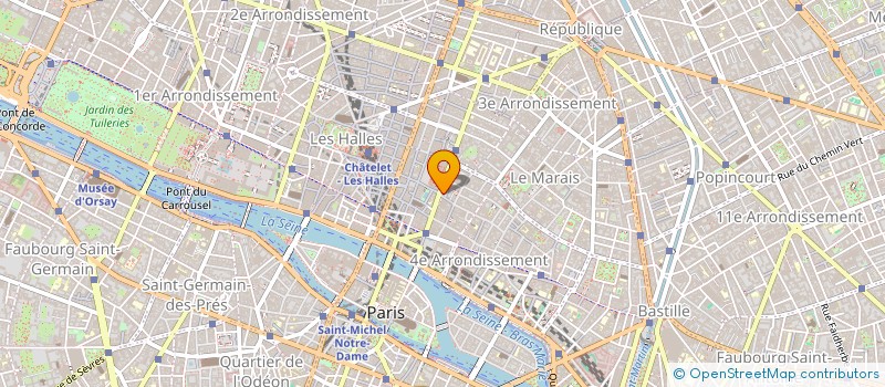 localisation de l'entreprise CAFE PETITE  PARIS