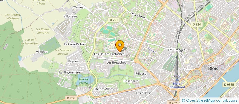 localisation de l'entreprise CAFE PMU REVENEZ-Y à BLOIS