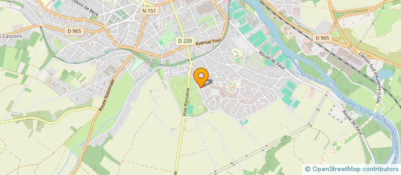 localisation de l'entreprise CAFE POINT  AUXERRE