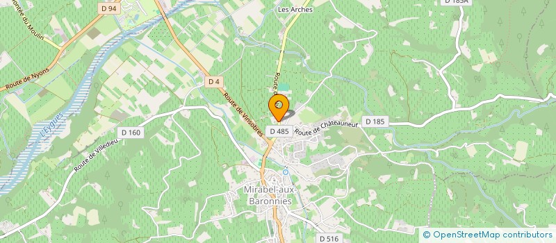 localisation de l'entreprise CAFE POSTE  SAINT-MAURICE-SUR-EYGUES