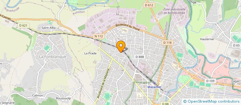 localisation de l'entreprise CAFE POUR TOUS à AUSSILLON