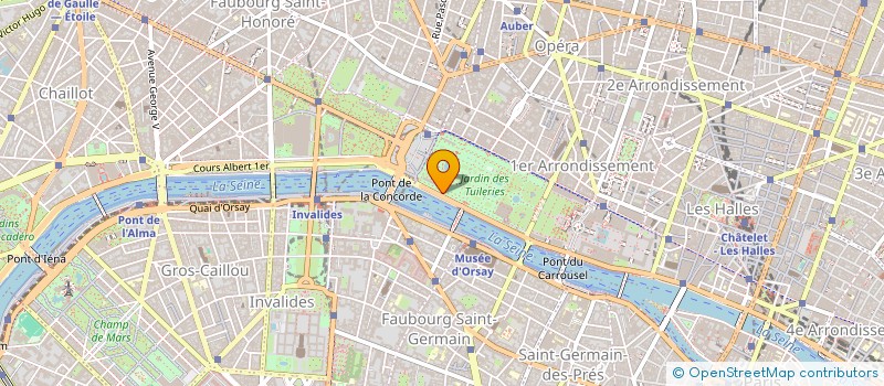 localisation de l'entreprise CAFE RENARD à PARIS 01