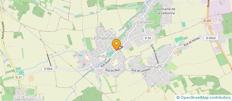 localisation de l'entreprise CAFE RESTAURANT AU PALMIER  LANDSER