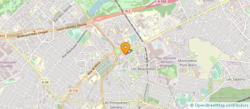 localisation de l'entreprise CAFE RESTAURANT CYBER ACT à SEVRAN