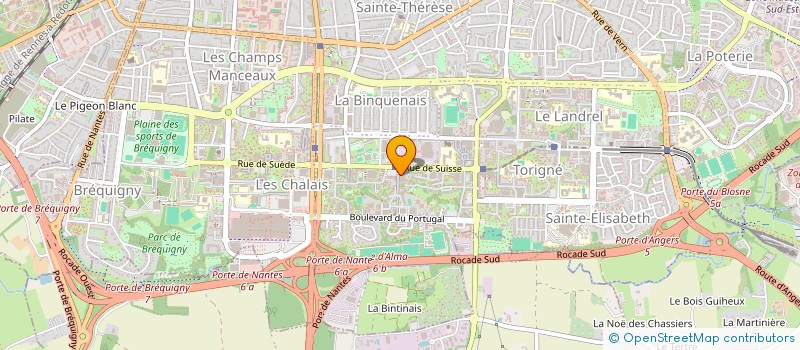 localisation de l'entreprise CAFE RESTAURANT ISTANBUL  RENNES