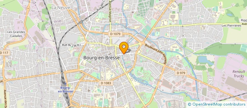 localisation de l'entreprise CAFE SNACK L'ATLAS à BOURG-EN-BRESSE