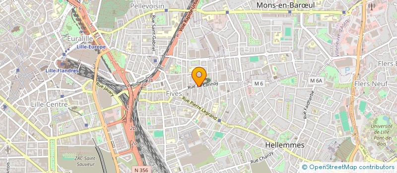 localisation de l'entreprise CAFE SOLIDAIRE LE TANGER à LILLE