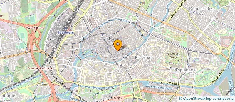 localisation de l'entreprise CAFE STEIN à STRASBOURG