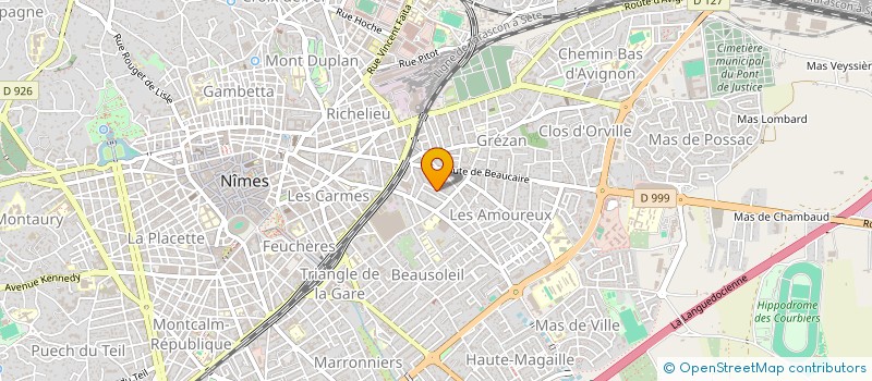 localisation de l'entreprise CAFE VALDEGOUR  NIMES