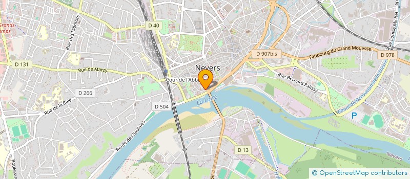 localisation de l'entreprise CAFE VELO NEVERS à NEVERS