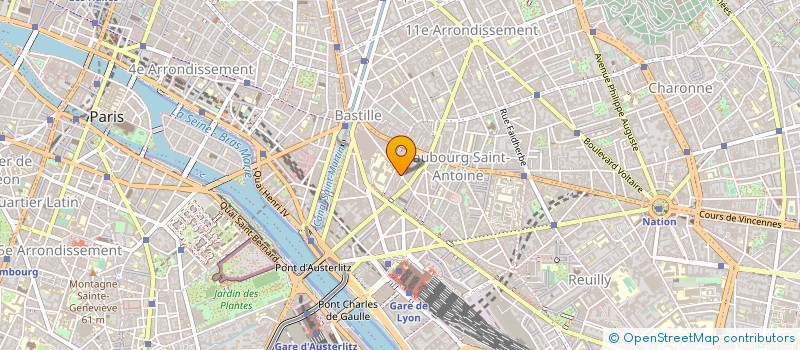 localisation de l'entreprise CAFE VERT à PARIS