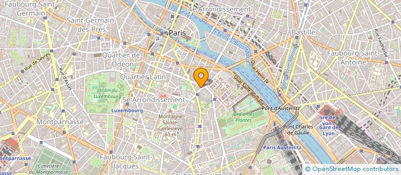 localisation de l'entreprise CAFE WWW.  PARIS