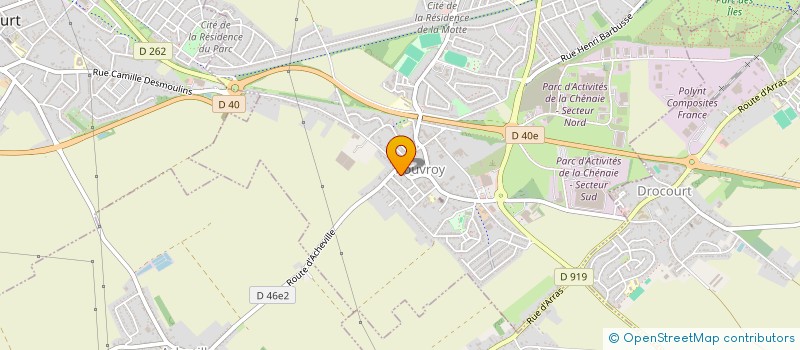 localisation de l'entreprise CAFE YOSHI  ROUVROY