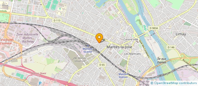 localisation de l'entreprise CAFE ZEYNO à MANTES-LA-JOLIE