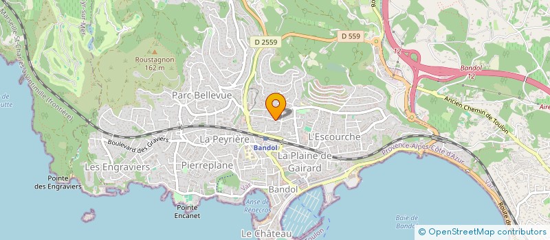 localisation de l'entreprise CAFEISM à BANDOL