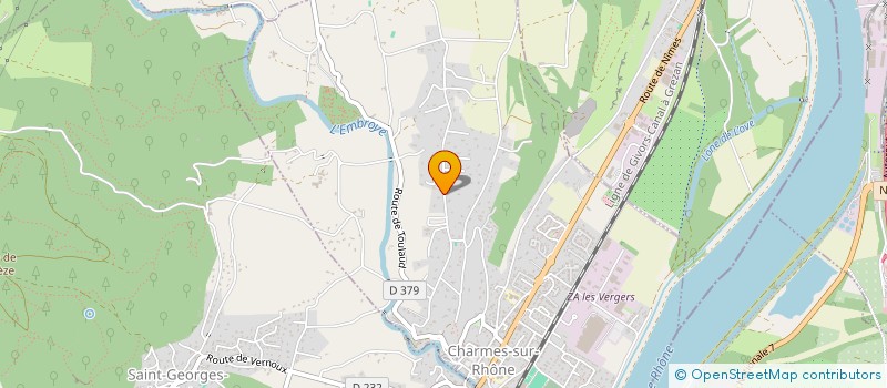 localisation de l'entreprise CAFEKREME  SAULCE-SUR-RHONE