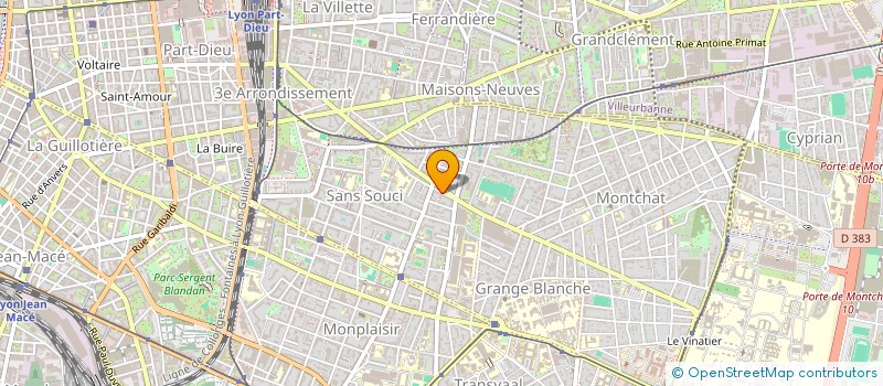 localisation de l'entreprise CAFER ELECTRONIC à LYON