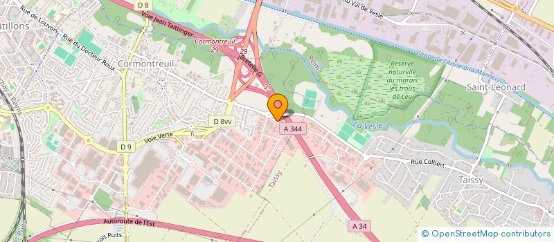 localisation de l'entreprise CAFES CIEL  CORMONTREUIL