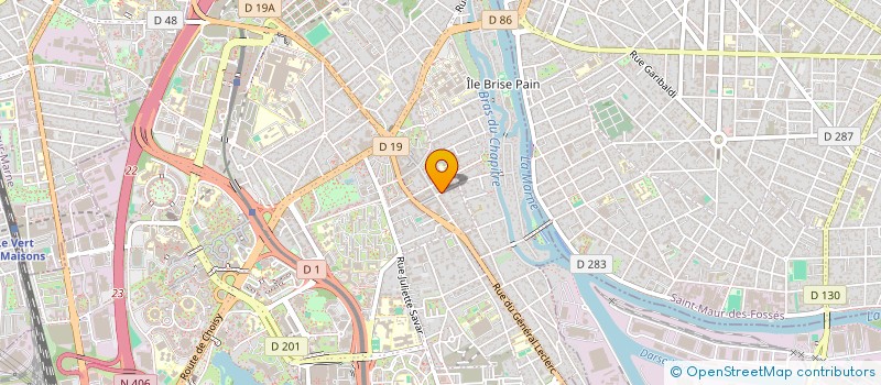 localisation de l'entreprise CAFES CONFIDENTIELS  CRETEIL