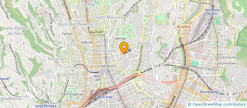 localisation de l'entreprise CAFES CROISES à NICE