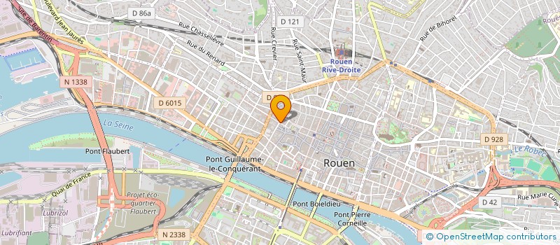 localisation de l'entreprise CAFES DUBOS FRANCE à ROUEN