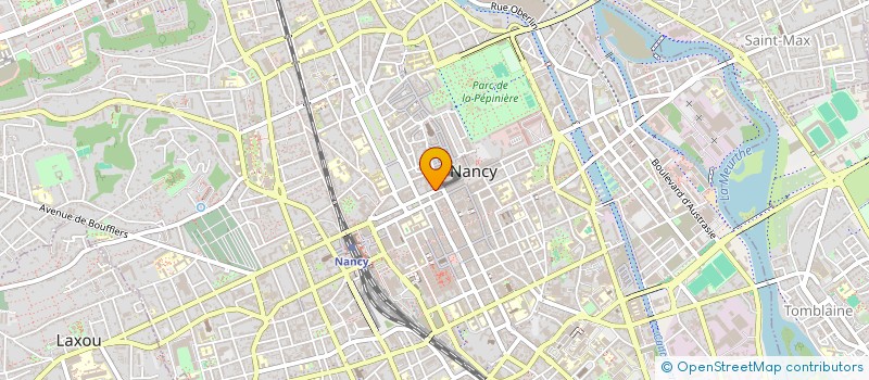 localisation de l'entreprise CAFES FLEM  NANCY