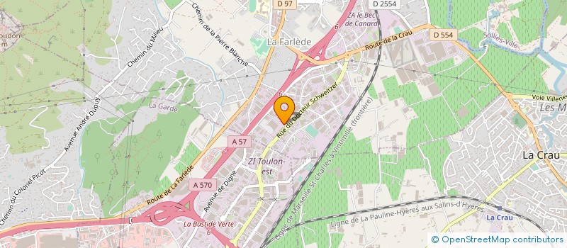 localisation de l'entreprise CAFES HOVA ET TORTEL CHT à LA FARLEDE