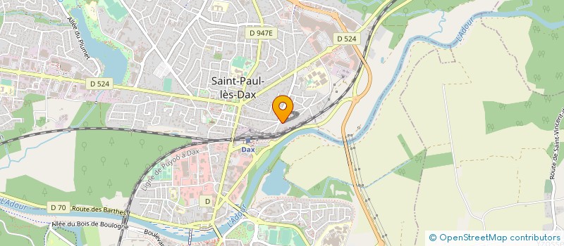 localisation de l'entreprise CAFES LE BONIFIEUR à SAINT-PAUL-LES-DAX