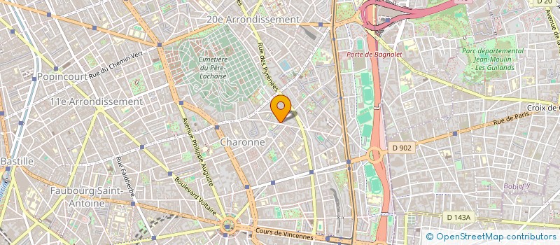 localisation de l'entreprise CAFETERIA DU QUAI à PARIS