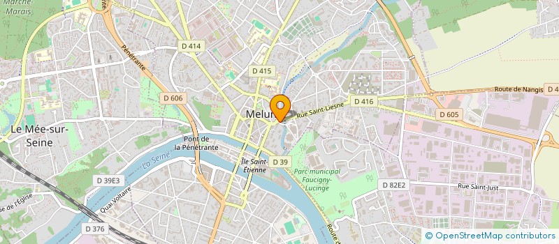 localisation de l'entreprise CAFETERIA ESPACE SAINT JEAN à MELUN