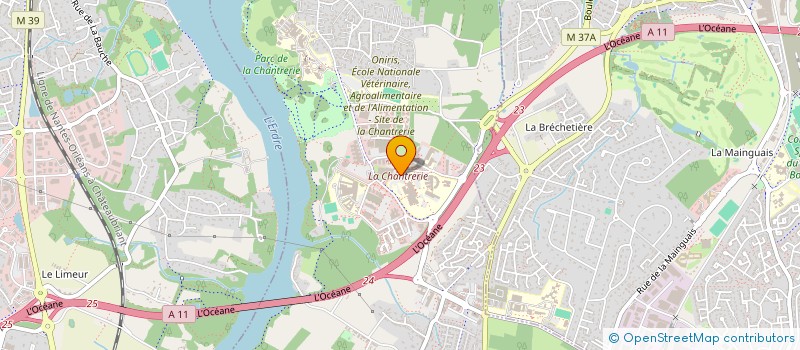 localisation de l'entreprise CAFETERIA IRESTE à NANTES