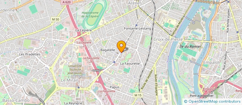 localisation de l'entreprise CAFETERIA MECHOUI TOULOUSAIN à TOULOUSE