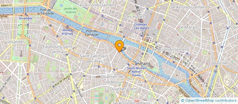 localisation de l'entreprise CAFEY à PARIS