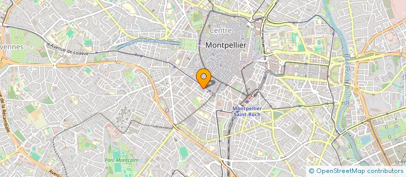 localisation de l'entreprise CAFFAC à MONTPELLIER