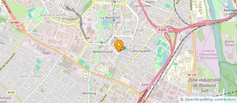 localisation de l'entreprise CAFFAZE POLE SUD à TOULOUSE