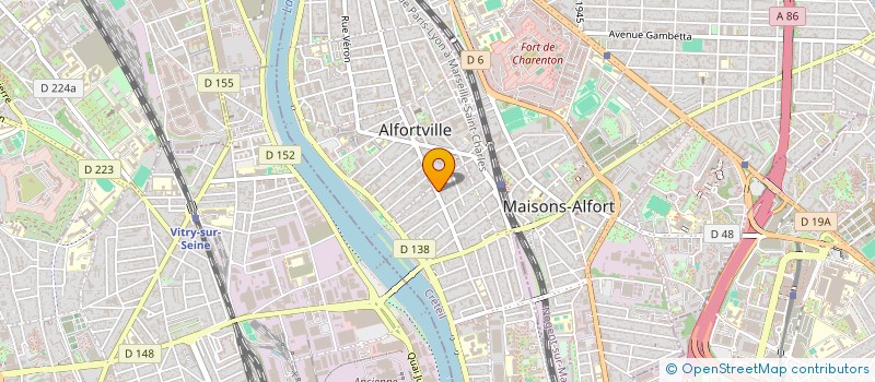 localisation de l'entreprise CAFFE BAROCCO -ITALIA CONCEPT SERVICE à ALFORTVILLE