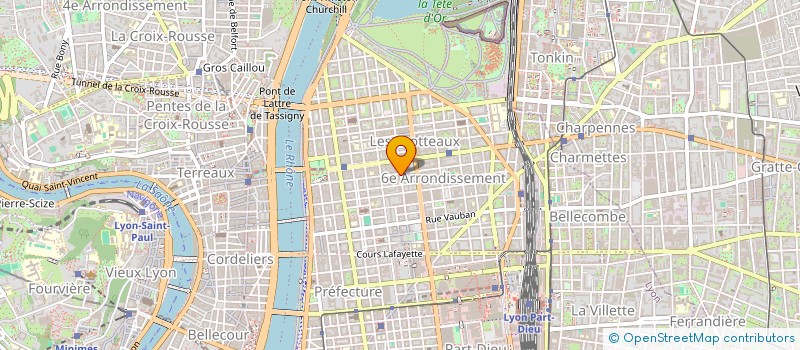 localisation de l'entreprise CAFFE GIORGIO  LYON