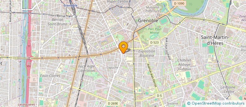 localisation de l'entreprise CAFFE ITALIAN à GRENOBLE