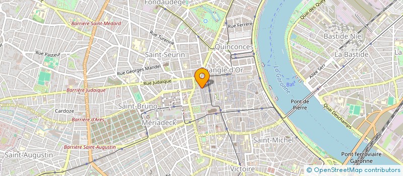 localisation de l'entreprise CAFFE-MILANO  BORDEAUX