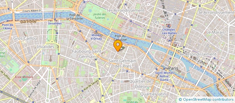 localisation de l'entreprise CAFFERINI  PARIS