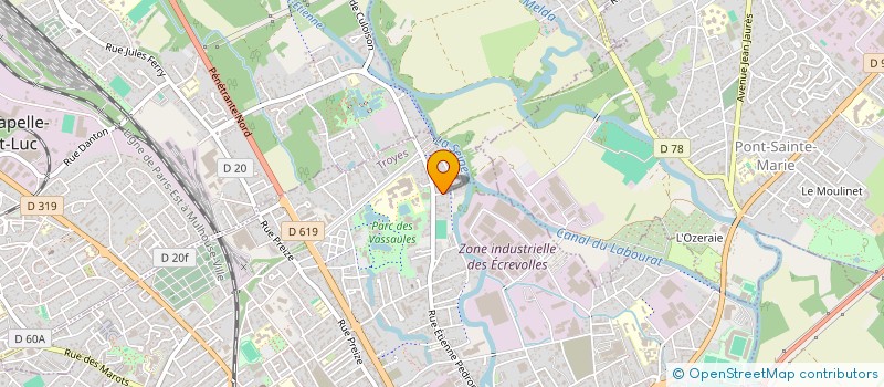 localisation de l'entreprise CAFFET CONSULTING à TROYES