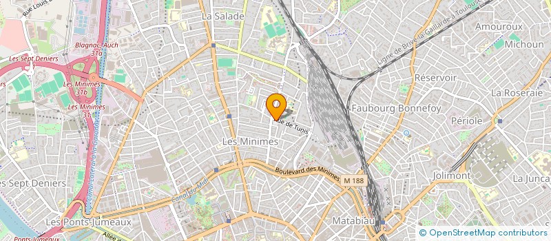 localisation de l'entreprise CAFFORT ALIMENTATION à TOULOUSE