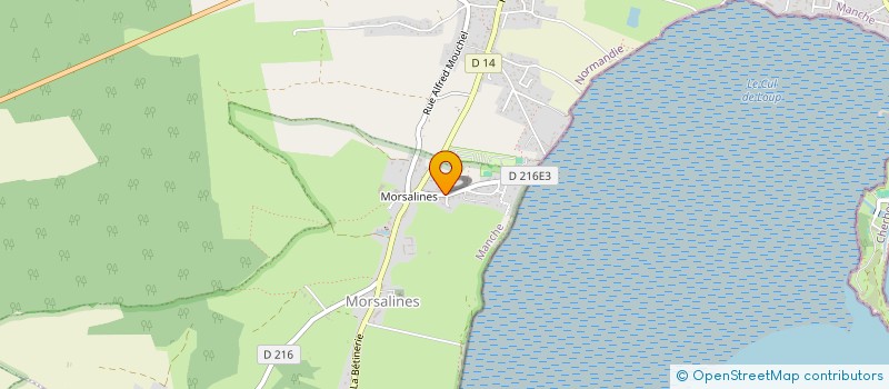 localisation de l'entreprise CAFICO à QUETTEHOU