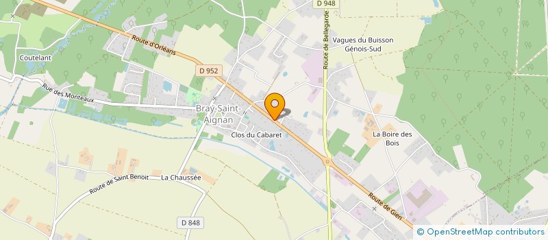 localisation de l'entreprise CAFIDESC à BRAY-SAINT-AIGNAN